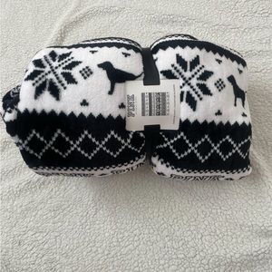 Victoria's Secret PINK Fair Isle Blanket - NWT